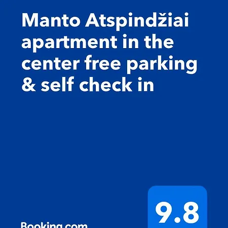 Apartment Manto Atspindziai In The Center Free Parking & Self Check In Klaipėda